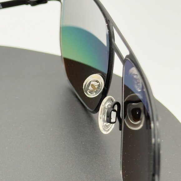 Maui Jim Sharks Cove Black Hawaii Lava Polarized Sunglasses MJ605-02 - Picture 10 of 11